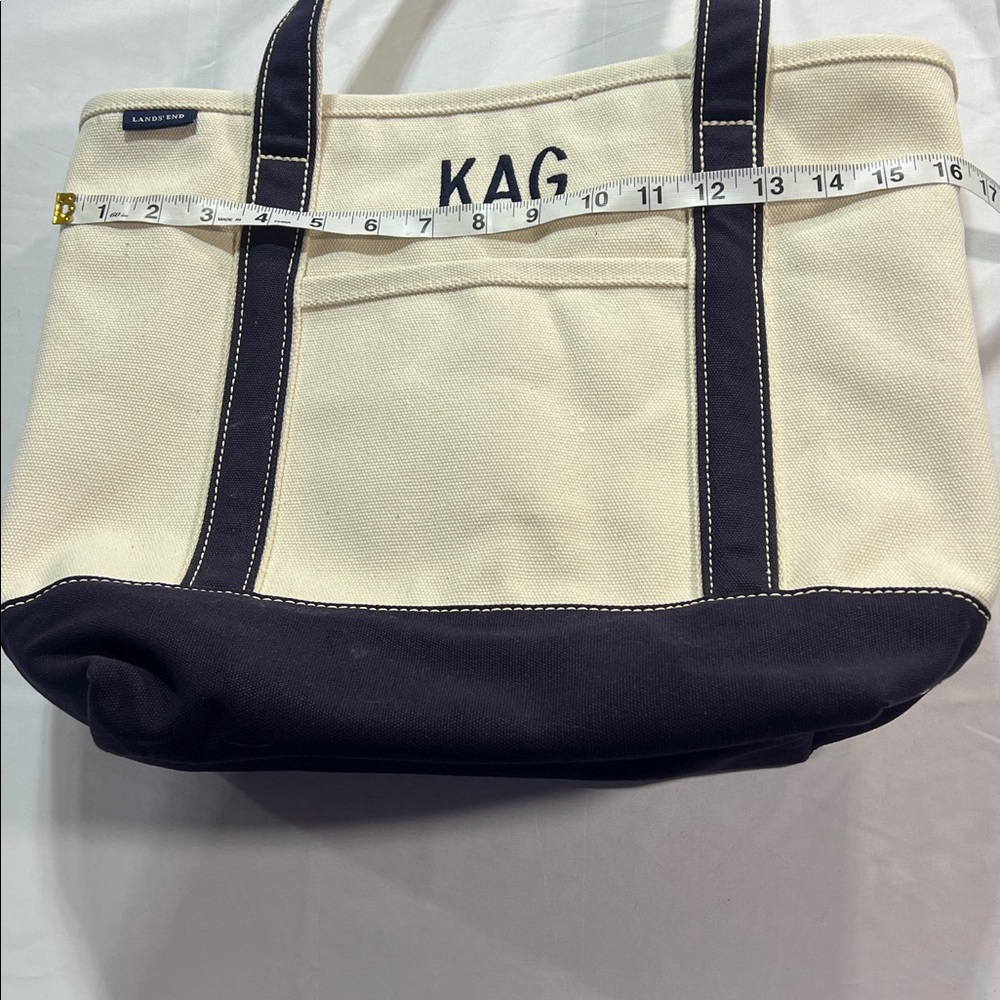Lands End canvas tote bag - Picture 5 of 8